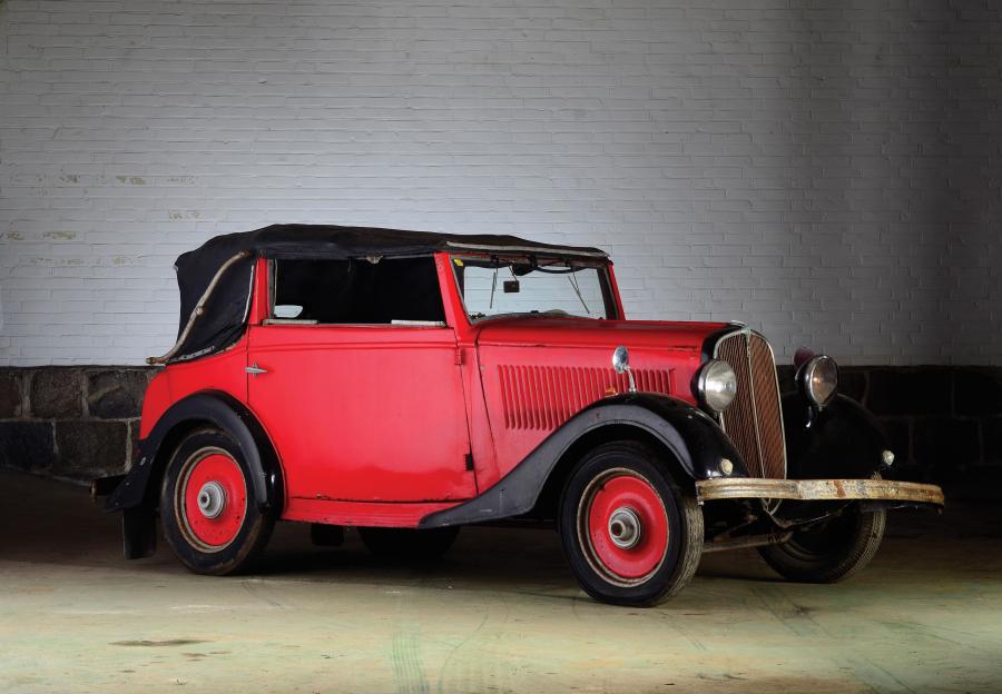  Fiat 1000 Cabriolet 1934 года  (фото 1 из 4)